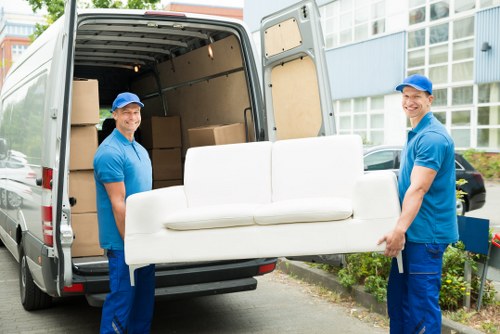 Van loading service in Knightsbridge street