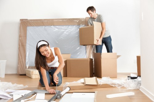 Furniture collection service in Knightsbridge near residential buildings