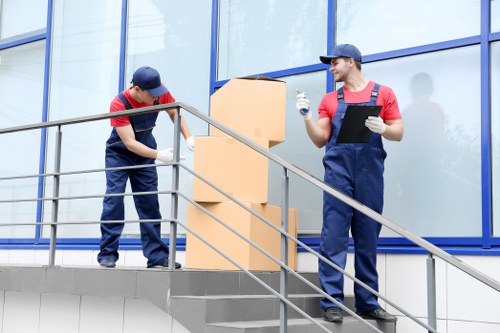 Careful furniture removal service in Knightsbridge streets