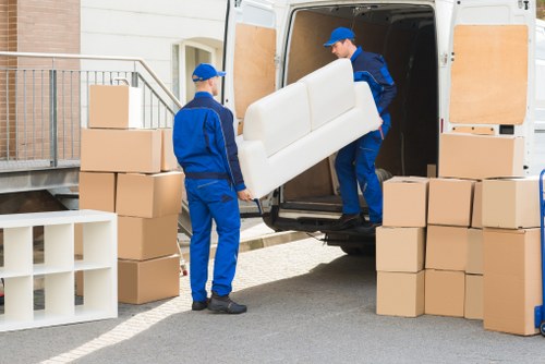 Removal team planning a move near Knightsbridge residential properties