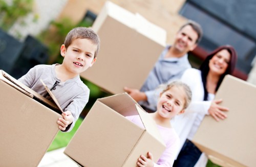 Packing and furniture protection for a Knightsbridge apartment move