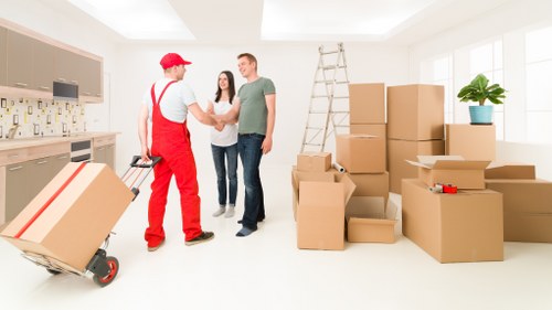 Careful packing and wrapping of fragile items for Knightsbridge removals