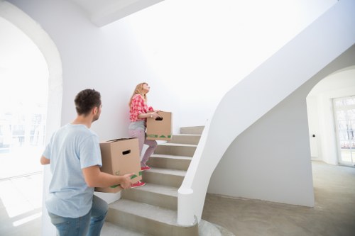 Local moving team handling access and loading in Knightsbridge